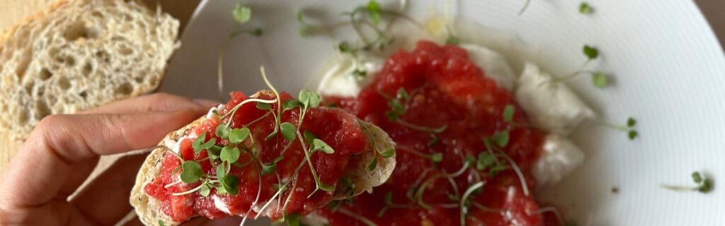 Tomatina con Burrata