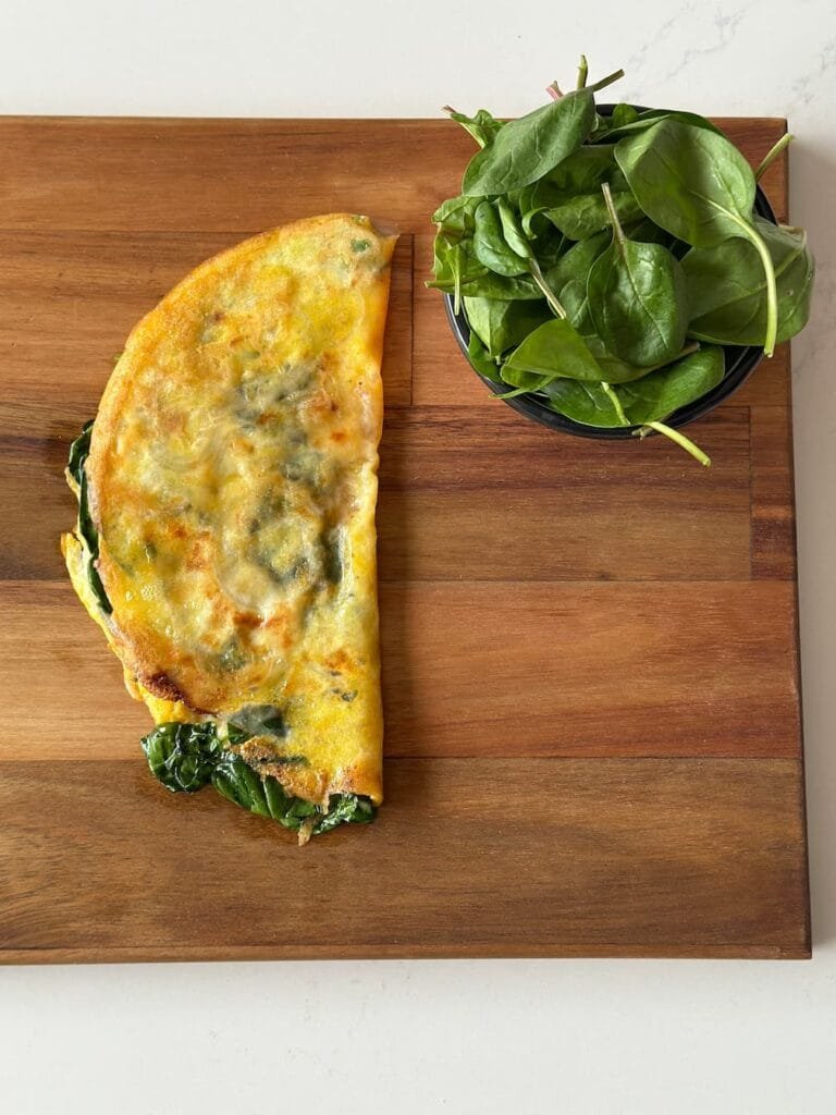 Huevos en tortilla de arroz receta img (1)