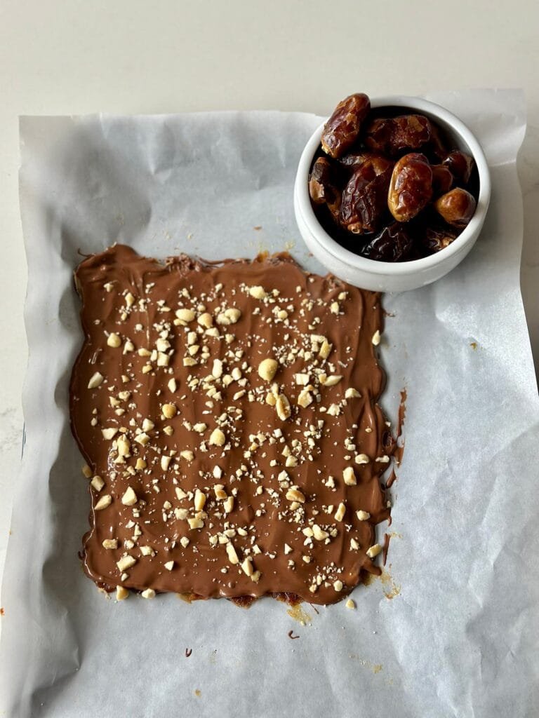 Snickers de dátiles receta img