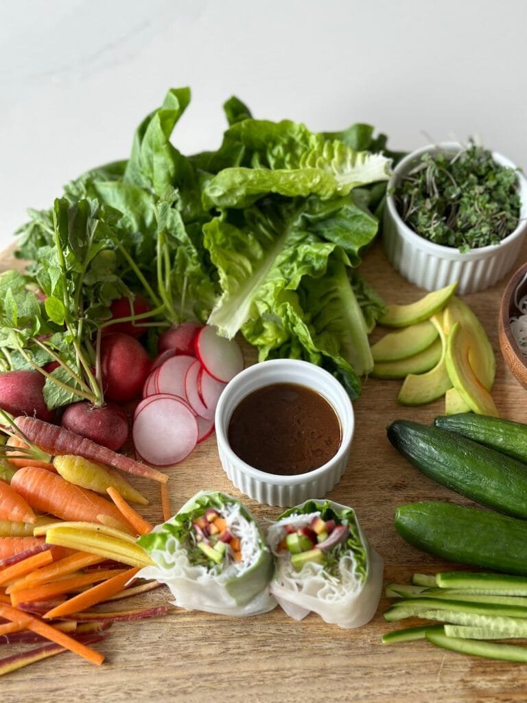 Wraps de verduras thai en papel de arroz receta img (1)