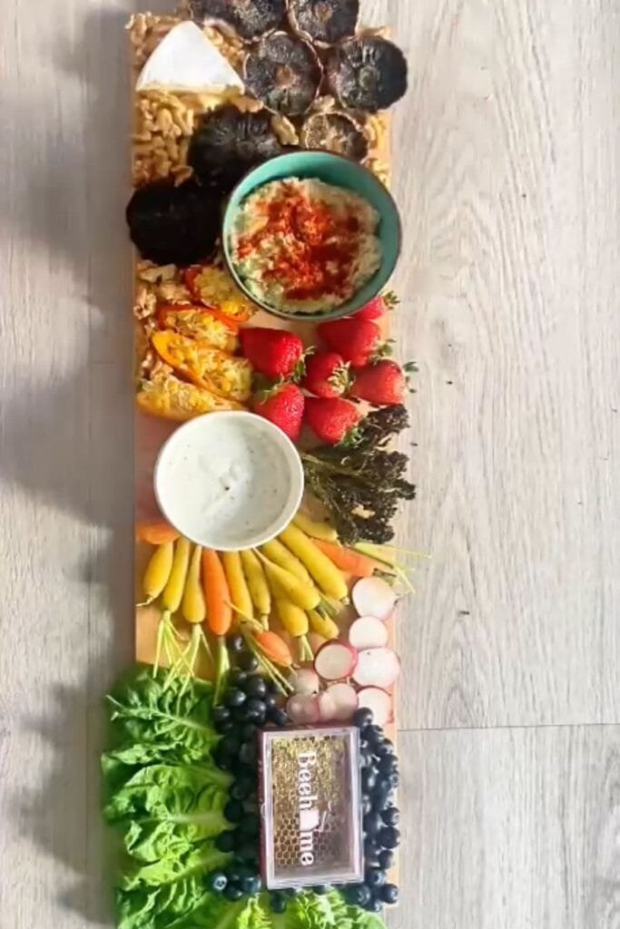 Tabla para compartir receta L